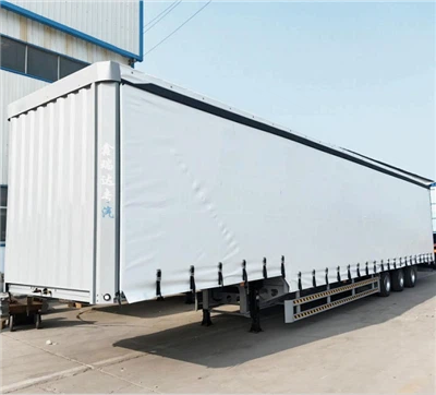 Lastbil Trailer Side Gardiner